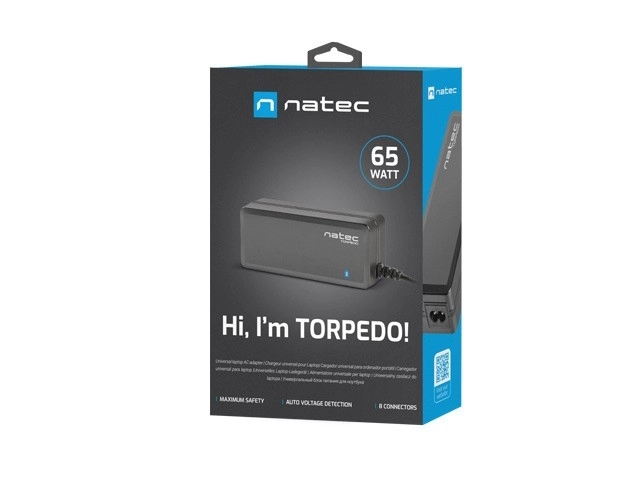 Univerzální napájecí adaptér pro notebooky Torpedo Uni-70 65W