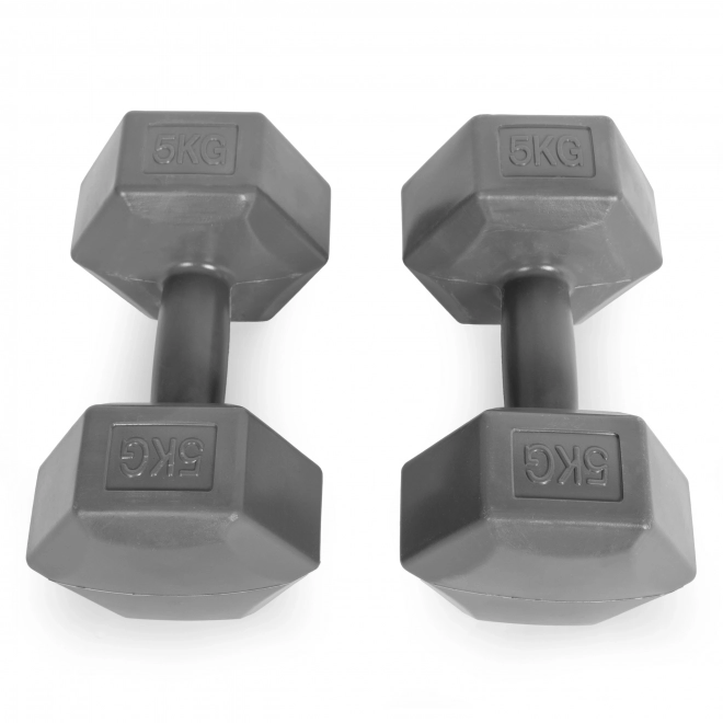Sada šestihranných činek 2x5 kg šedá ModernHome