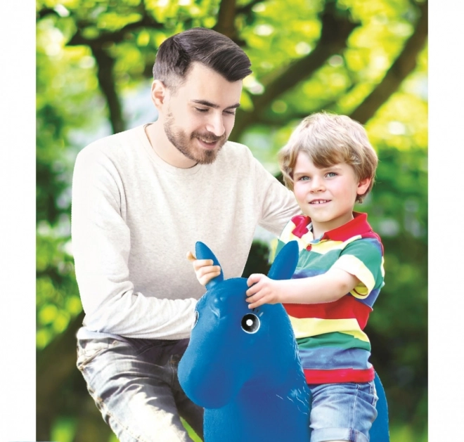 Gumové hopsadlo ve tvaru koníka