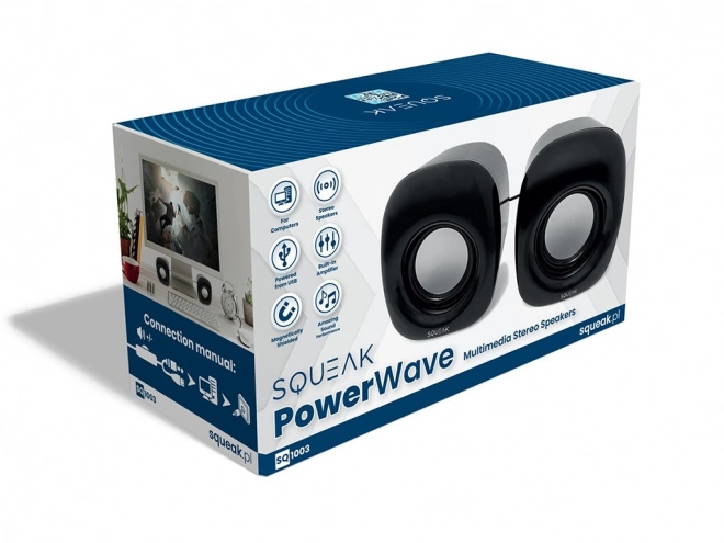 Squeak PowerWave stereofonní reproduktory