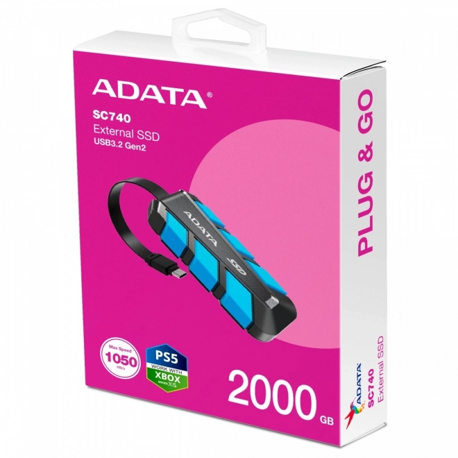 Externí SSD disk 2TB