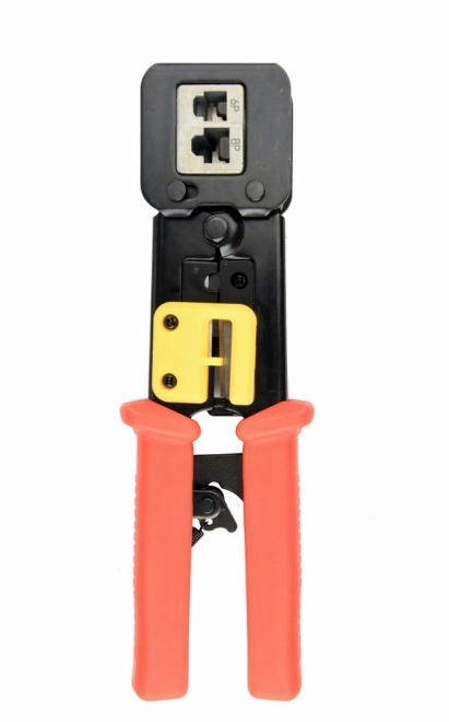 Krimpovací nástroj RJ45/RJ12/RJ1 1/ průchozí