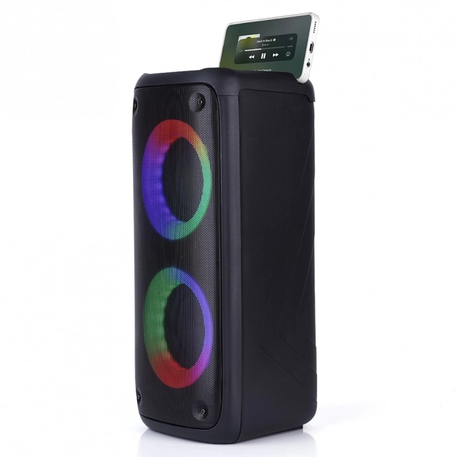 FUNBOX BT Speaker MT3181 Bluetooth 5.0/TWS/MP3/MicroSD/USB/AUX/Equalizer/Jack 6.3/RGB/USB-C/ RMS 40W/PMPO 1000W