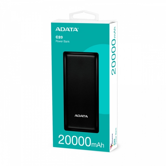 Powerbanka USB-C 20000mAh černá