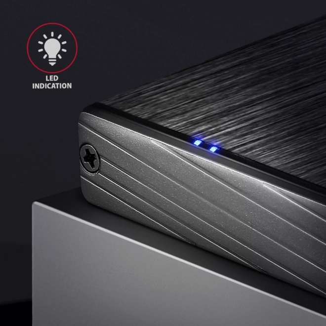 EE25-XA6 Hliníkový externí kryt, USB 3.2 GEN 1 SATA 6G 2,5"