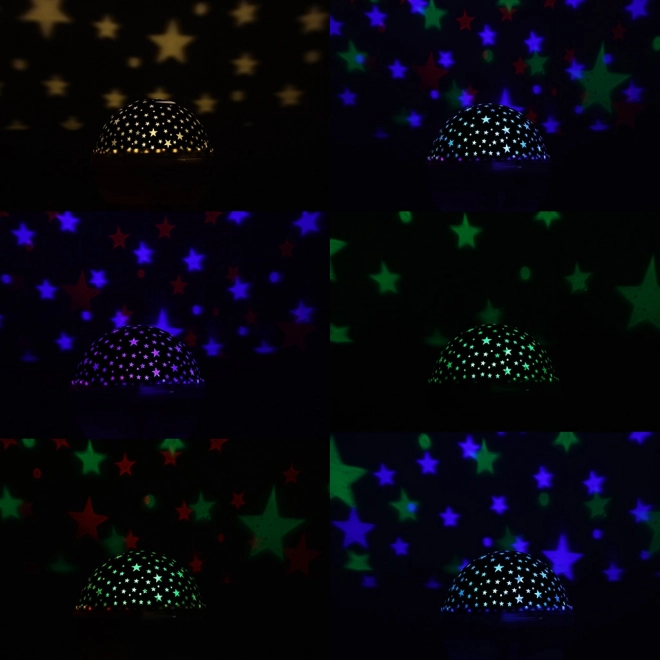 Hvězdná noční lampa – Bílá