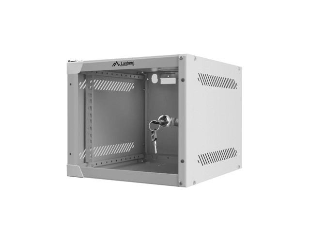 Závěsná skříňka 10" 4U 280x310mm šedá