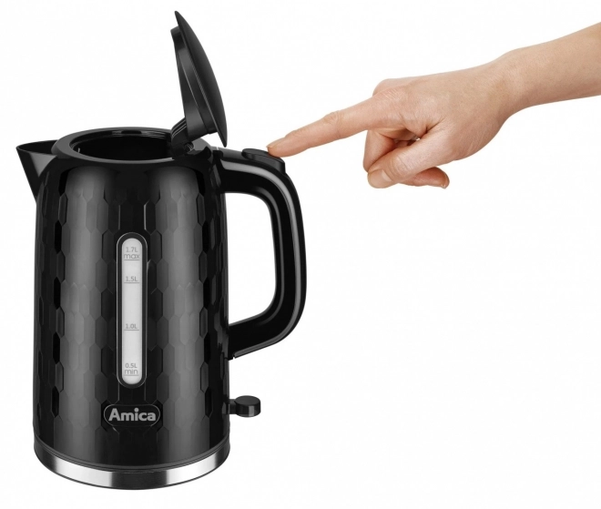 Rychlovarná konvice Amica 1.7l černá