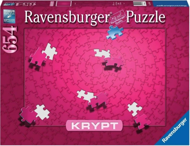 Ravensburger puzzle Krypt růžové 654 dílků