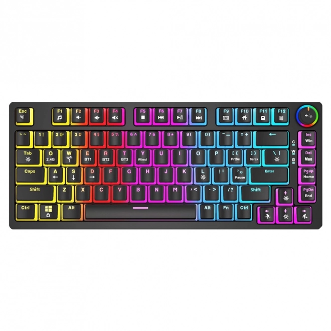 Bezdrátová mechanická klávesnice Savio Phenix RGB