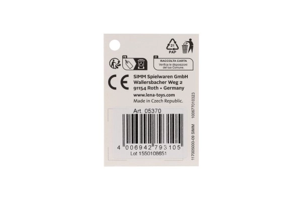Konvička plast 18x15cm 24m+