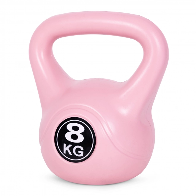 Kettlebell pro cvičení 8 kg růžová ModernHome