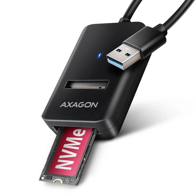 Adaptér usb 3.2 gen 2 m.2 nvme/sata ssd 10 gbps 10 cm usb-a kabel