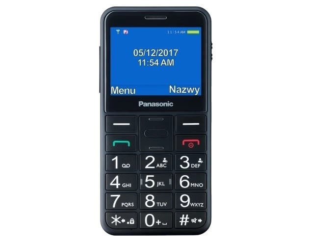 Mobilní telefon pro seniory černý
