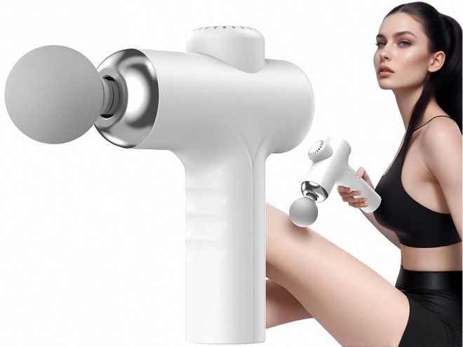 Masážní pistole s ergonomickým designem