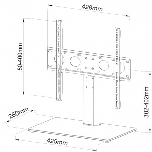 Podstavec/stojan + držák TV pro 32-55 palců 40 kg SD-33