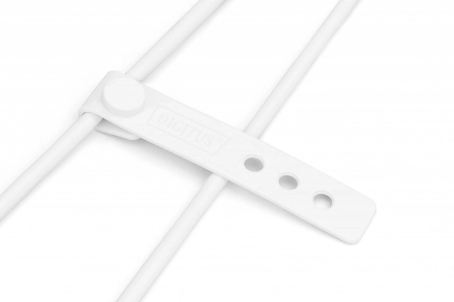Silikonový napájecí kabel USB-C - USB-C, USB 2.0 60W, 1m Bílá