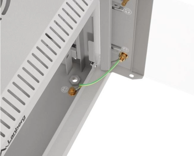 Nástěnná rack skříň 10 palců 4U 300x300 šedá