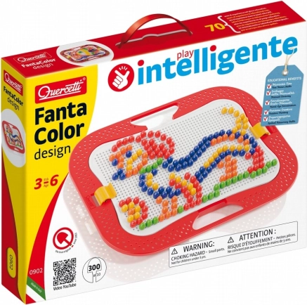 Quercetti Fantacolor Design mozaika 300 ks (10 mm)