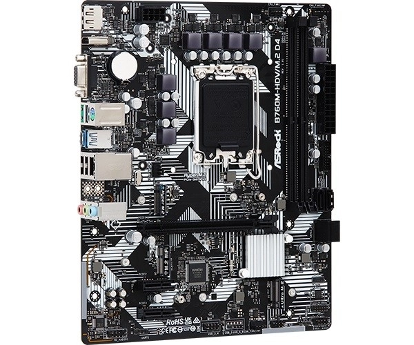 Základní deska B760M-HDV/M.2 D4 s1700 2DDR4 DP/HDMI mATX