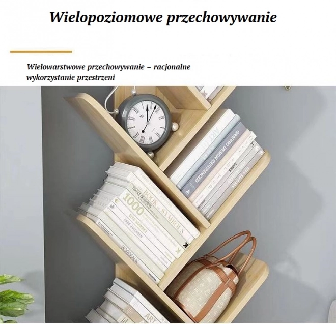 Knihovna, 7patrová knihovna ve tvaru stromu se zásuvkou