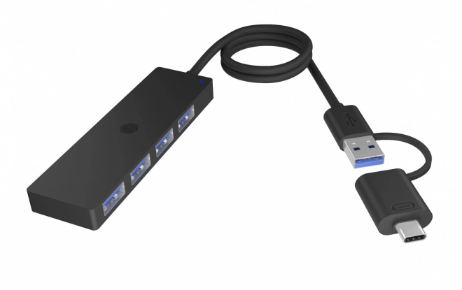 Rozbočovač s 4 porty USB Typ-A s konektorem Typ-C/A