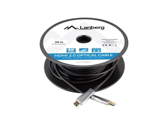 Kabel HDMI M/M v2. 10M černý optický AOC