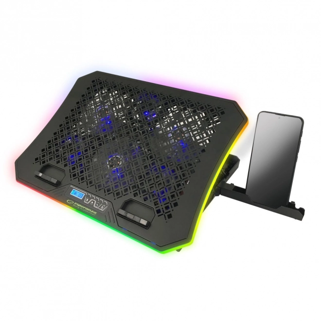 Herní chladicí stojan Galerne RGB