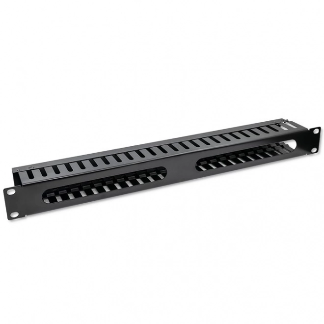 Organizér kabelů pro 19" stojany | 24 portů | 1U