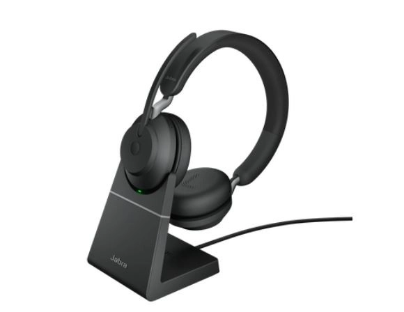 Evolve2 65 Stojan Link380c UC Stereofonní sluchátka černá