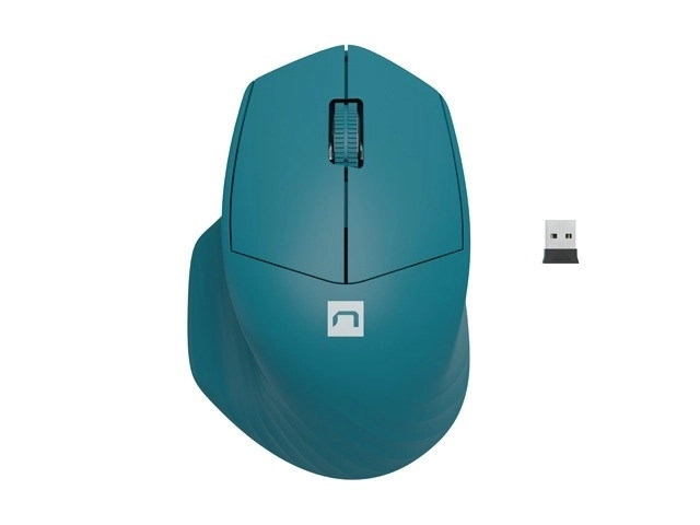 Bezdrátová myš Siskin 2 1600 DPI Bluetooth 5.0 + 2,4GHz – Modrá
