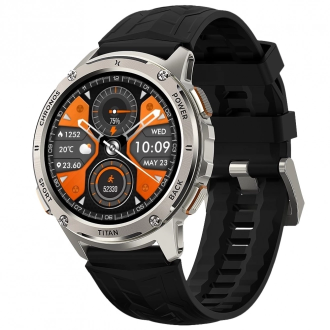 Chytré hodinky Titan Chronos stříbrné