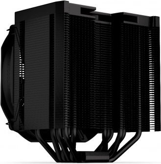 Šest heatpipe a husté žebrování pro maximální chlazení