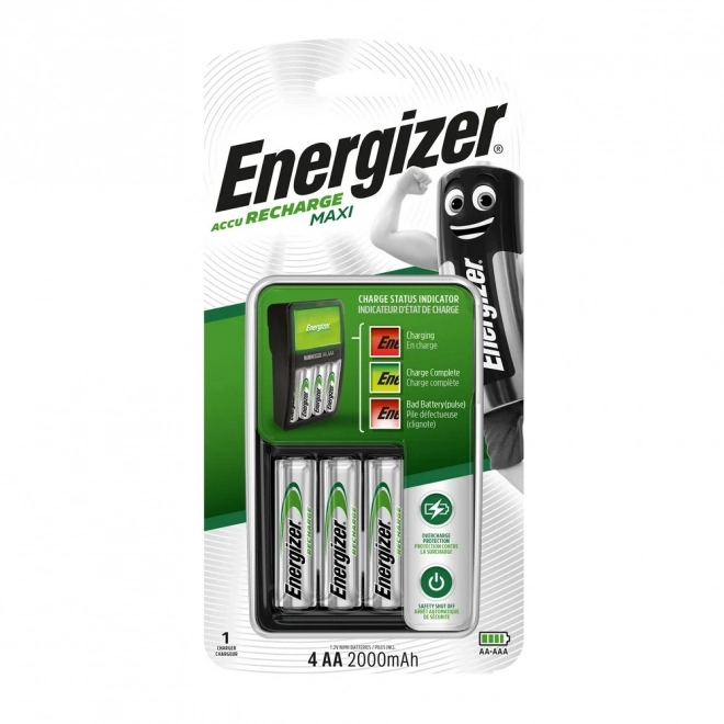 Nabíječka pro akumulátory MAXI Energizer Power Plus AA 2000mAh