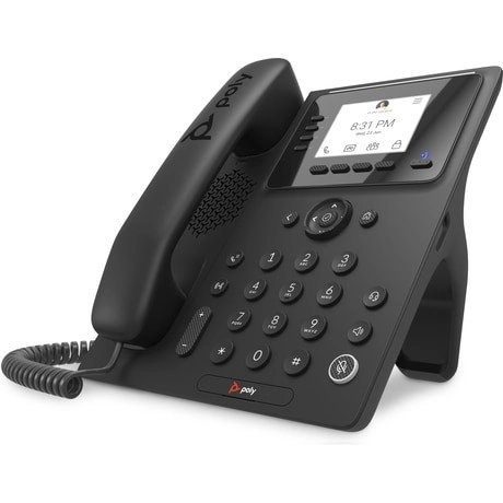 Business Telefon Poly CCX 350 pro Microsoft Teams s podporou PoE