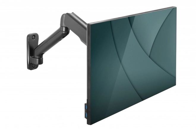 Nástěnný držák na monitor DIGITUS s plynovou pružinou