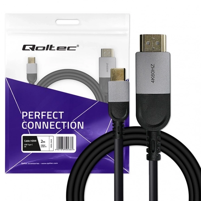 Kabel USB-C na HDMI 4K 60Hz 2m
