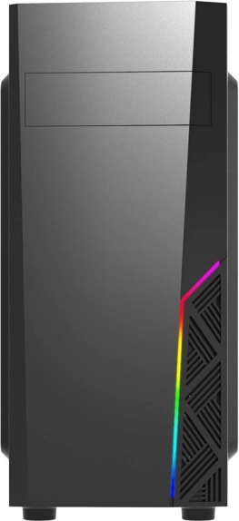 PC skříň T8 ATX Mid Tower s 120mm ventilátorem a RGB