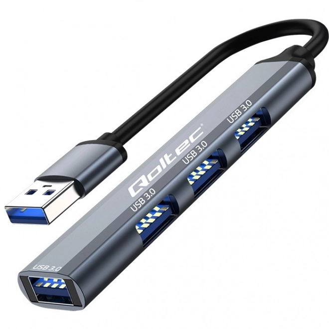Adaptér USB 3.0 hUB 4v1 | 4x USB 3.0