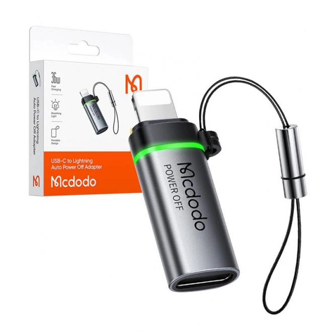 Adaptér USB-C na Lightning s automatickým vypnutím
