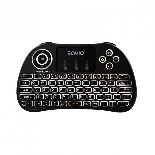 Podsvícená bezdrátová klávesnice TV Box, Smart TV, konzole, PC, KW-02