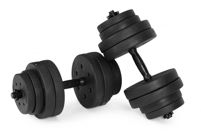 Nastavitelné činky 2x15 kg sada 30 kg