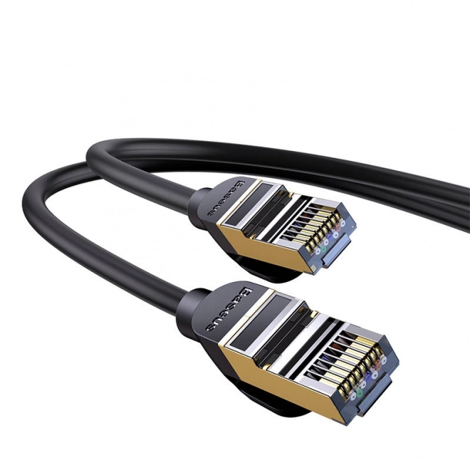 Síťový kabel Baseus Ethernet RJ45, 10 Gb/s, 8 m (černý)