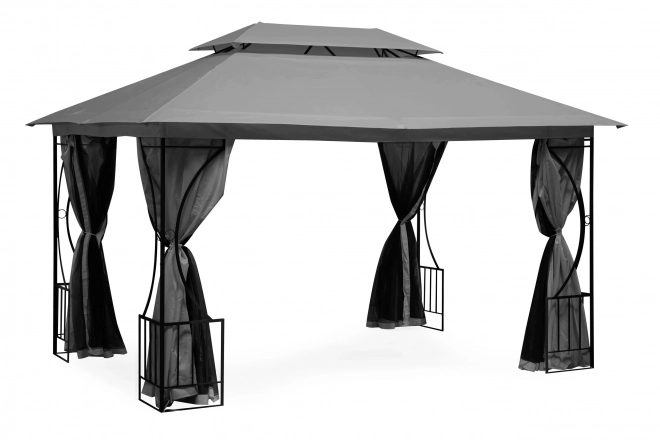 Stan zahradní pavilon 3x4m, moskytiéra a plné stěny