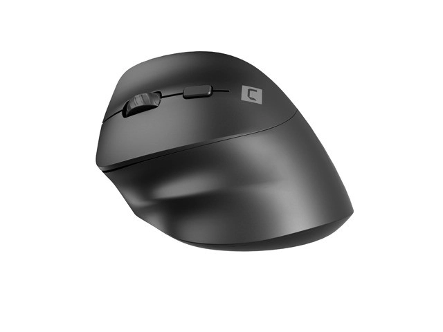 Crake 2 2400 DPI Bluetooth 5.2 + 2,4GHz bezdrátová myš pro leváky Černá