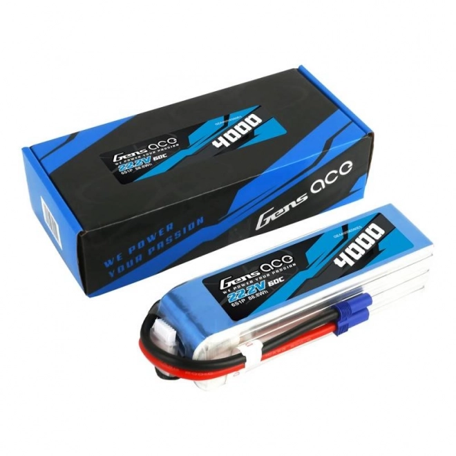 Baterie Gens Ace 4000mAh 22,2V 60C 6S1P EC5