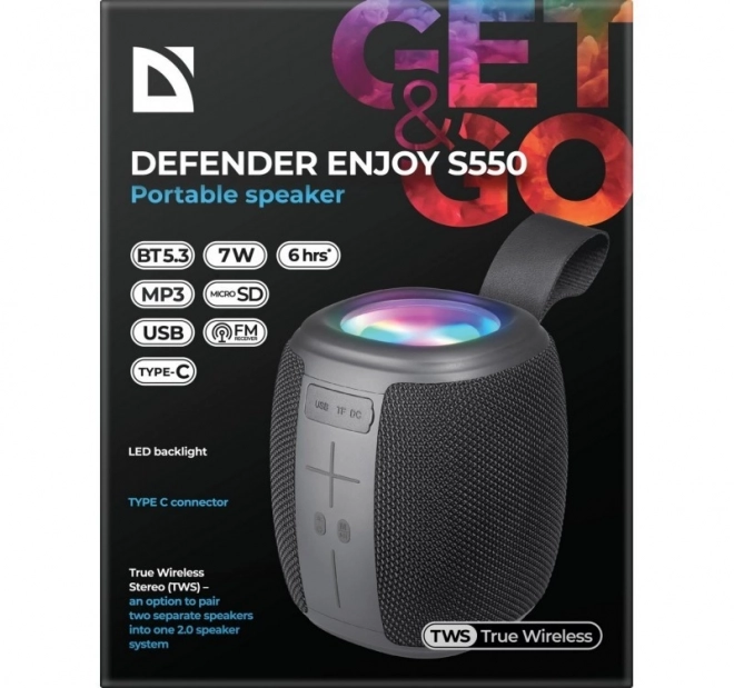 Bluetooth reproduktor ENJOY S550 černý