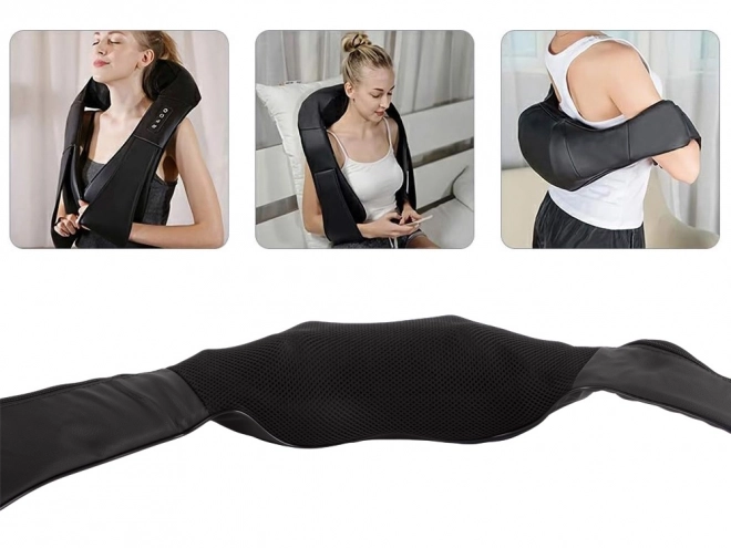 Elektrický masážní pás na tělo Shiatsu