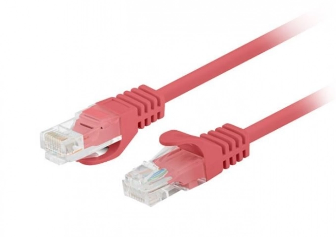 Patchcord cat.5e UTP 3m červený 10-pack fluke passed