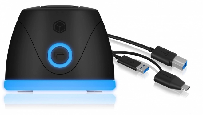 Dokovací stanice IB-1124L-C31 1xSATA III SSD/HDD, USB 3.0TYPE-C/TYPE-A